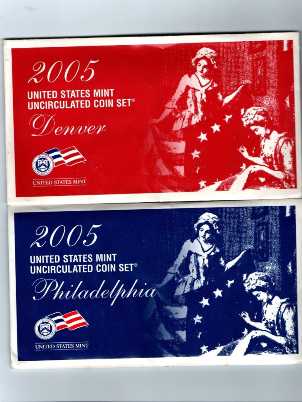 2005 P&D Uncirculated Set... 22 Coins... In Original US Mint Packaging